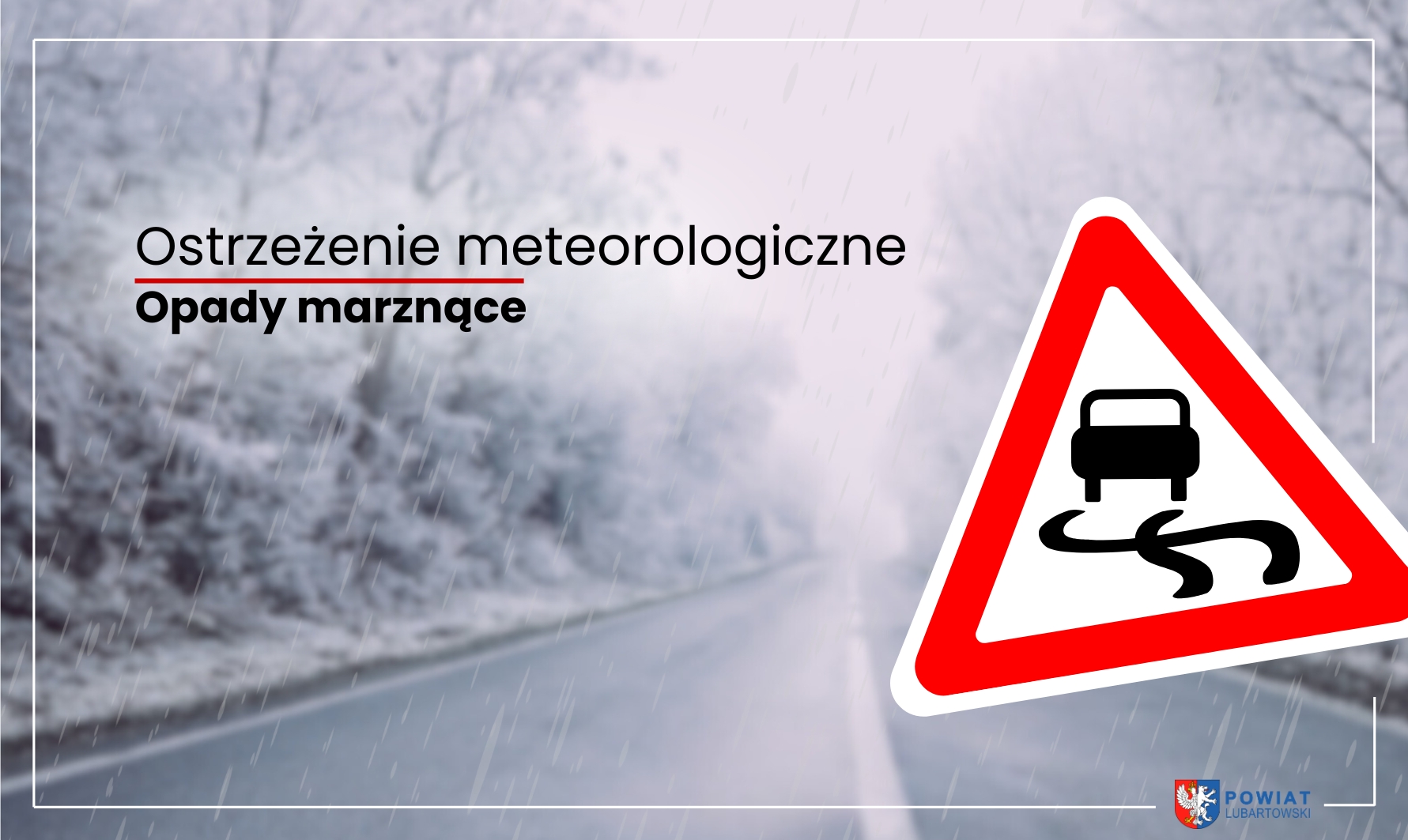 ostrzezenie opady marznące 